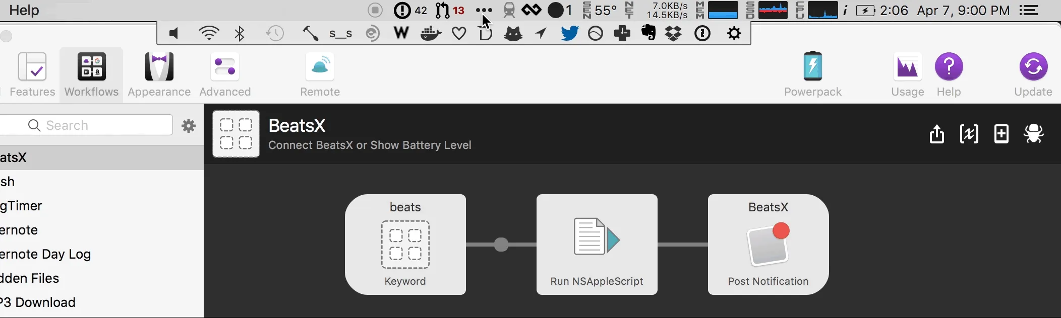 Alfred Workflow