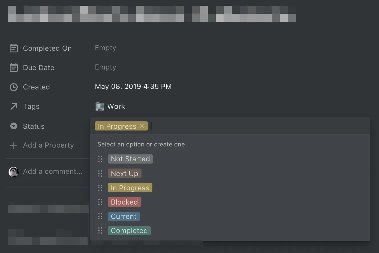 Task Record