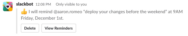 slack remind me bot