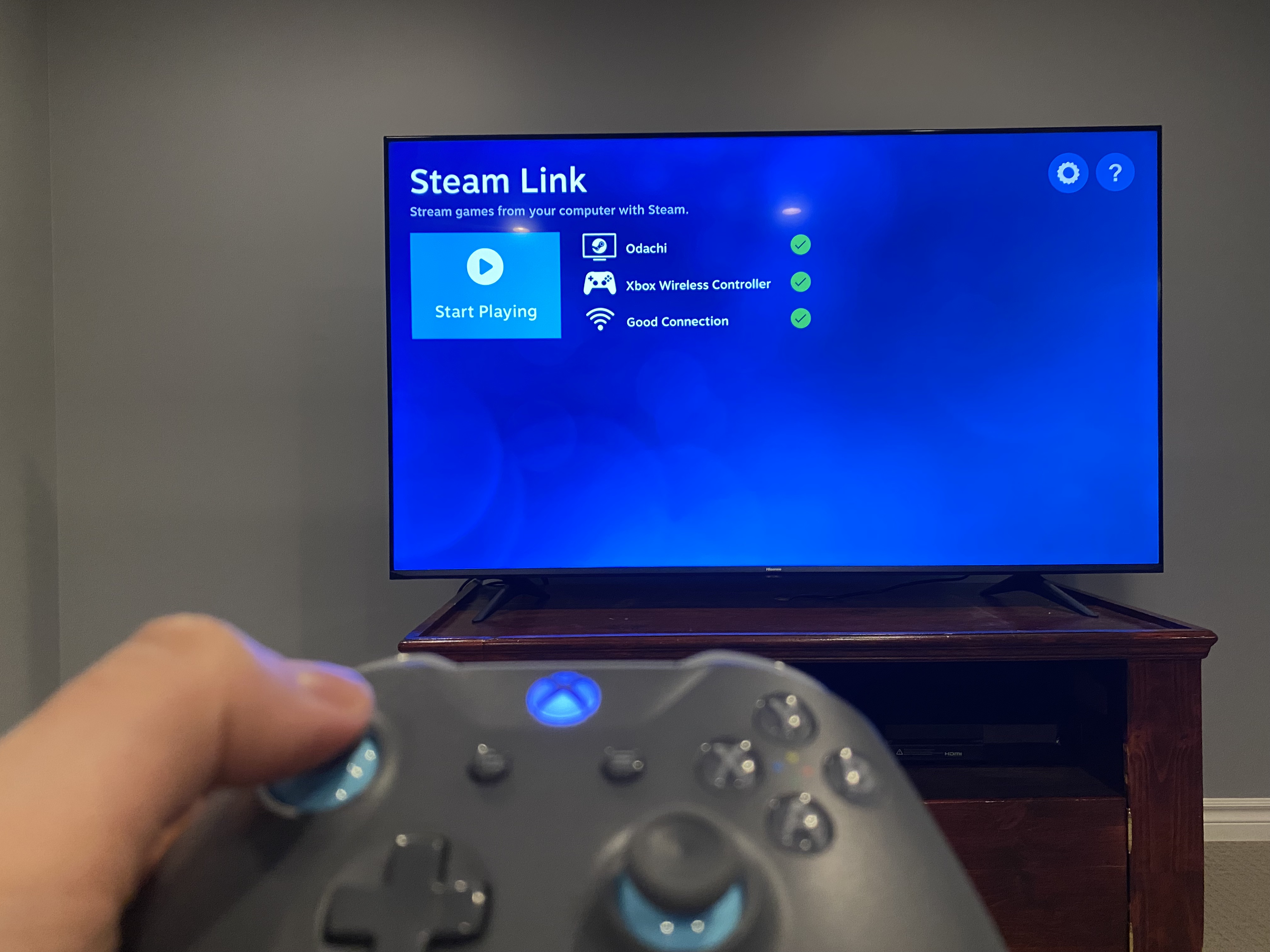 Steam remote play на телевизоре задержка (120) фото